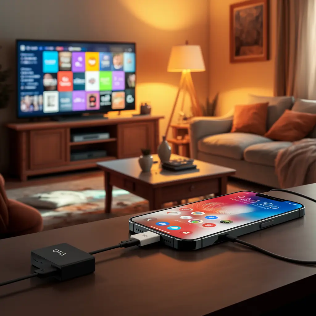Como Espelhar o Celular na TV com Cabo USB